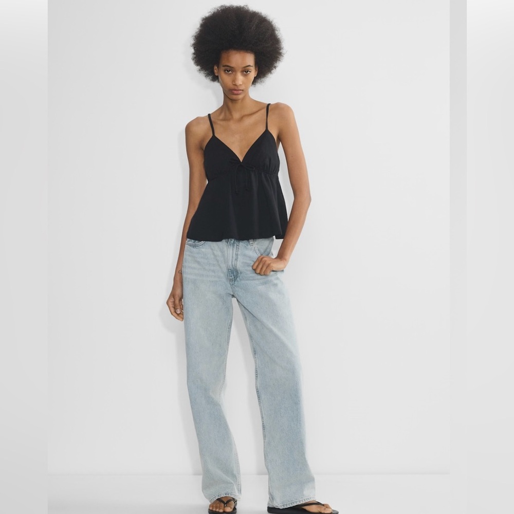 Rory Beca Silk black small tank top